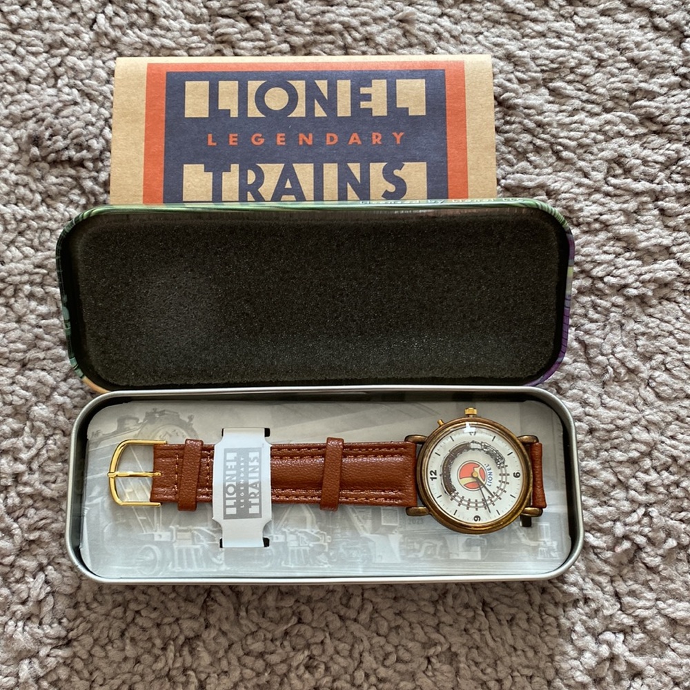Vintage Collectable Lionel Train Watch in Original Packaging